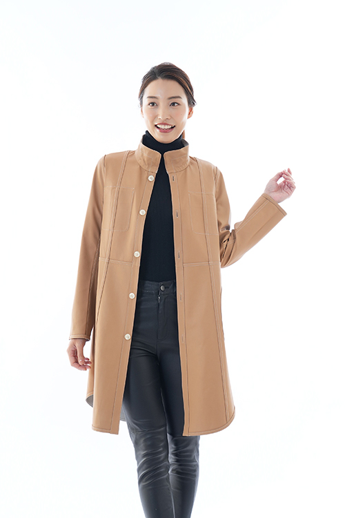 ラムリバーシブルコート